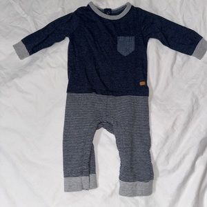 7 for All Mankind One Piece ~ Size 12-18 Months ~ Color Blue/Gray
